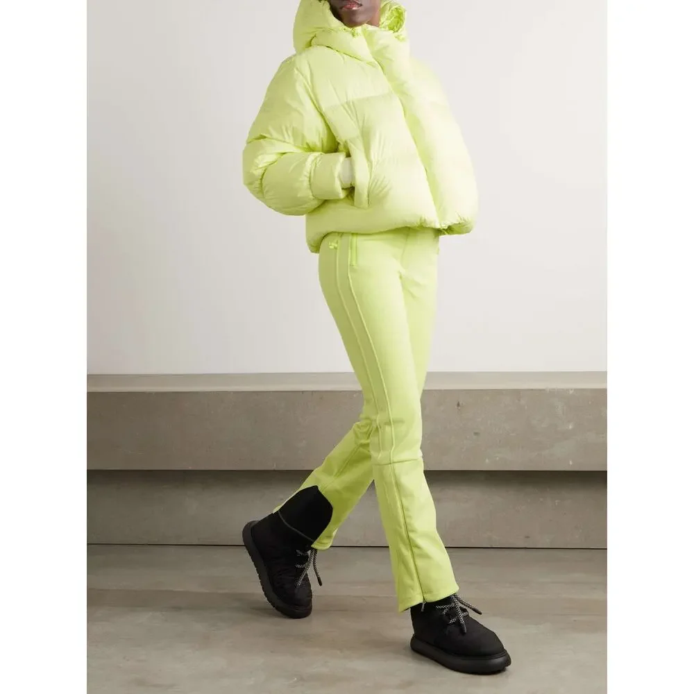 Cordova Bormio Ski Pants Women’s S Neon Yellow Waterproof Stretch NWT